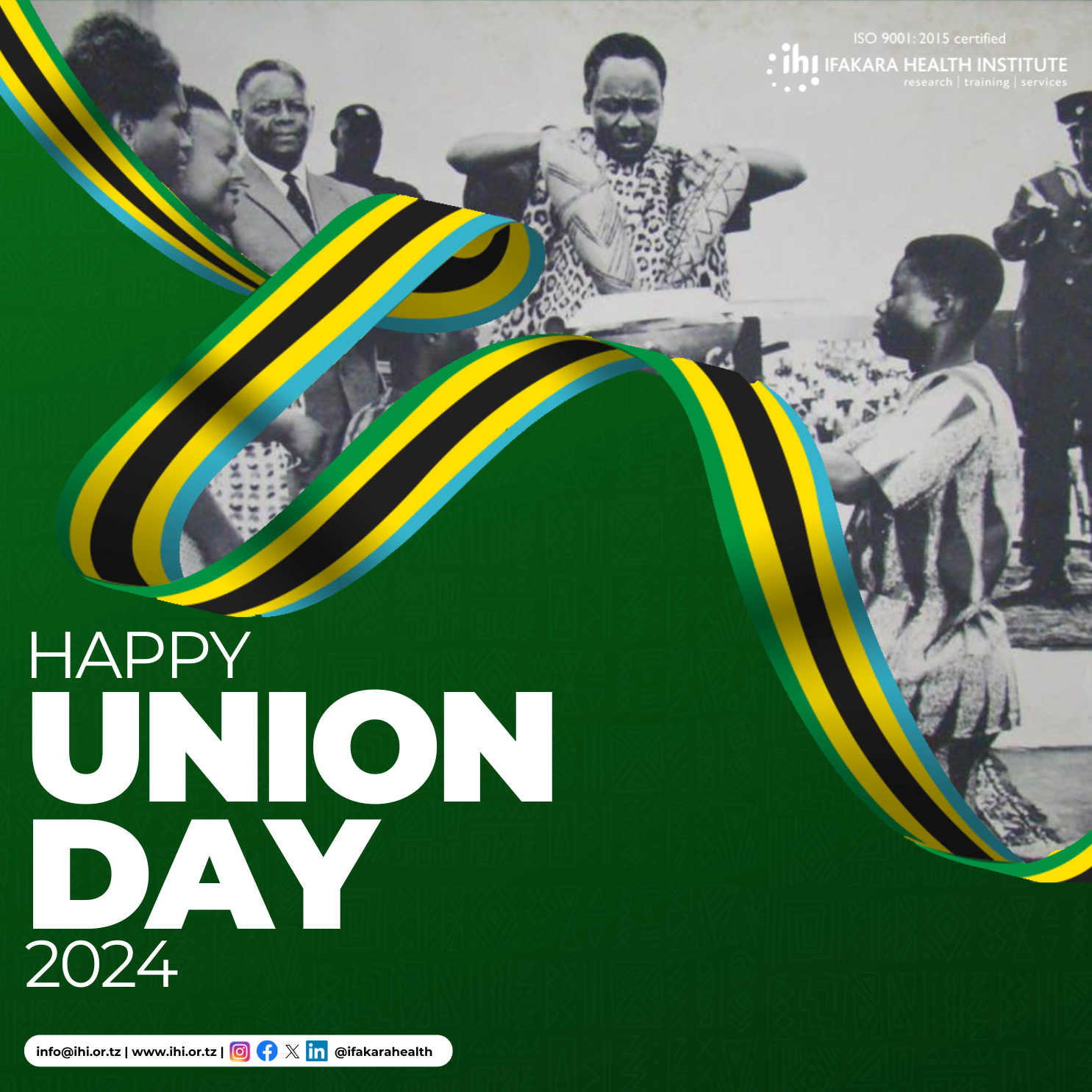COMMEMORATION: It’s Union Day today – Tanzania turns 60!