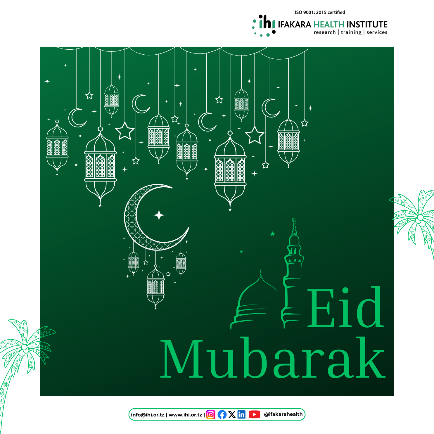 HOLIDAY: Eid Mubarak to all our partners!