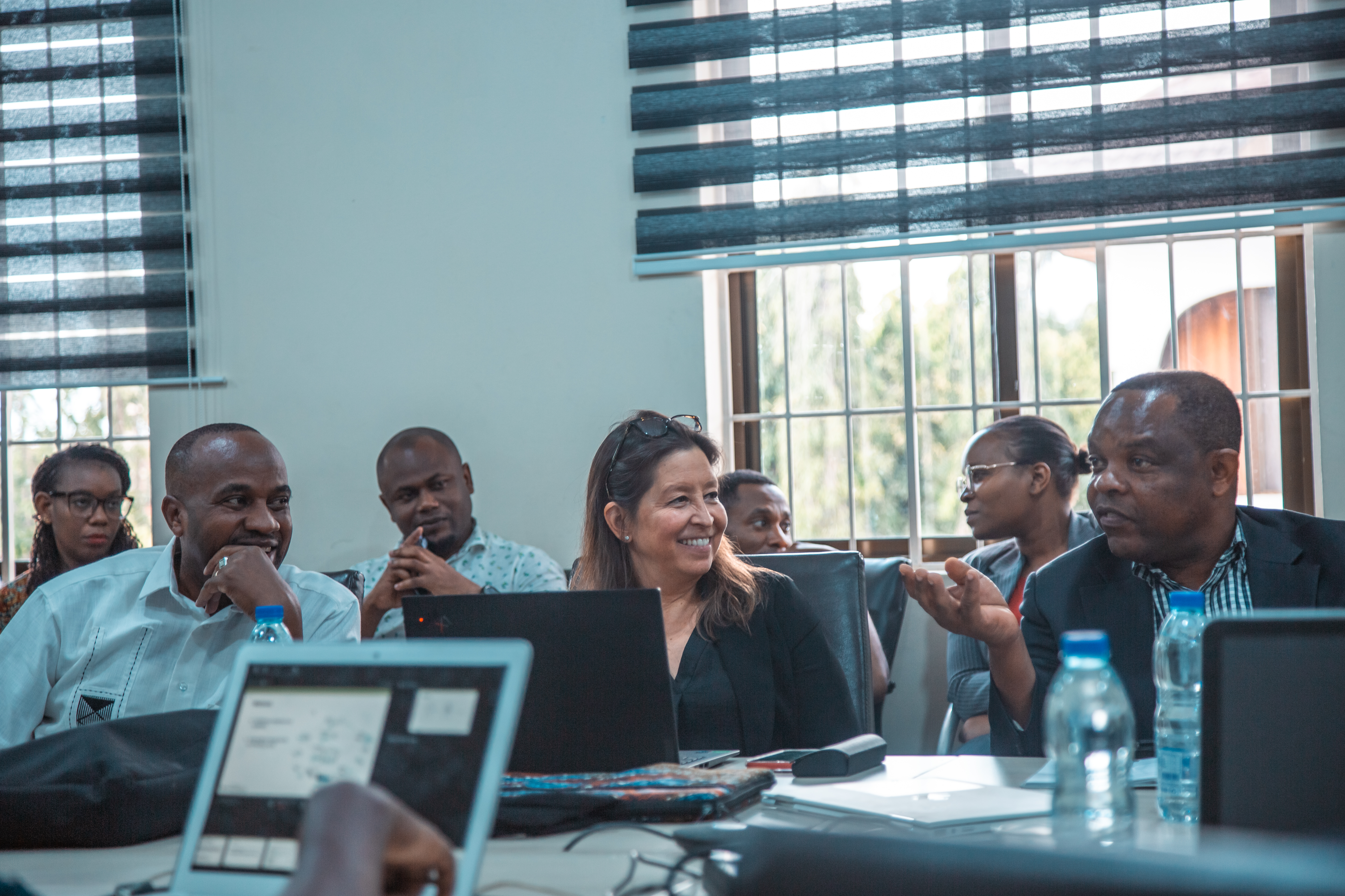 ENGAGEMENT: Gates researcher Dr. Estee Torok, partners discuss progress made by the Ifakara Data Science team