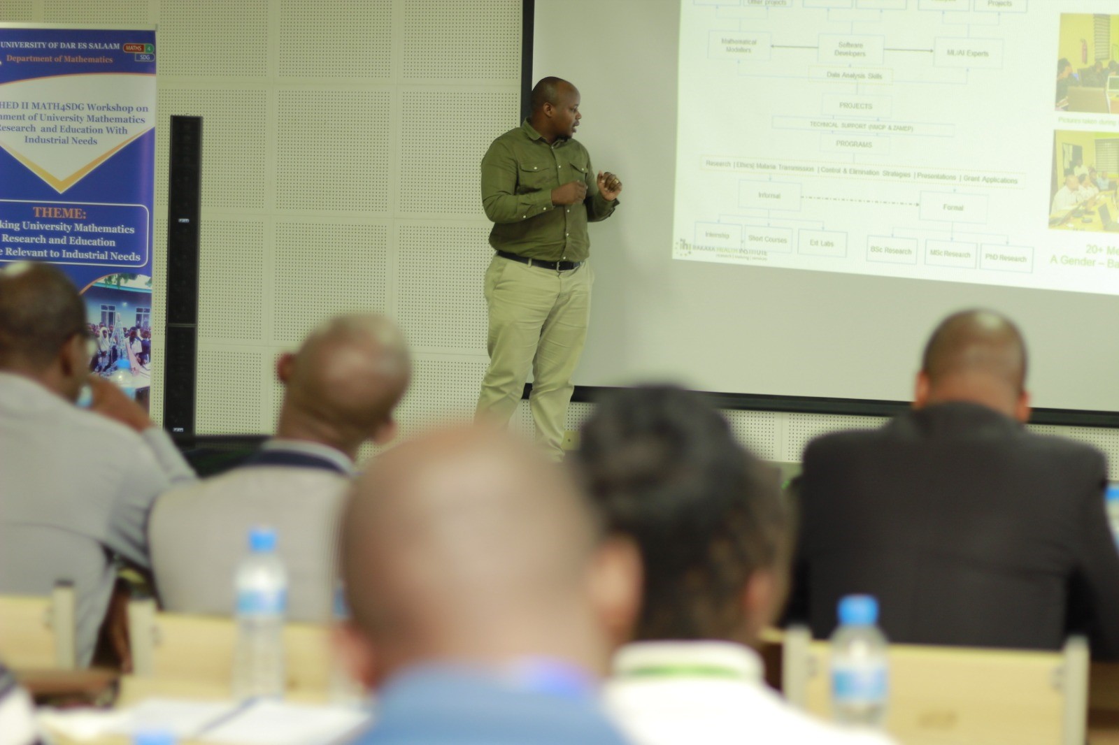 ENGAGEMENT: Ifakara’s data science team at workshops, forums in Dar