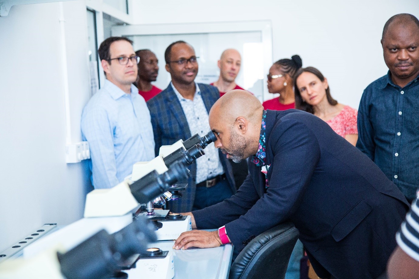 TOUR: US President's Malaria Initiative Coordinator visits Bagamoyo molecular labs