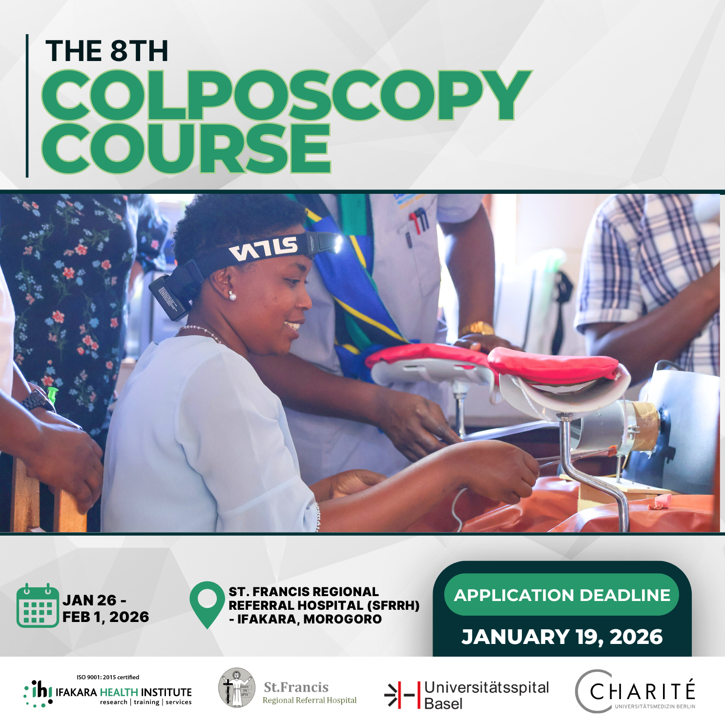 TRAINING: 8th colposcopy course set to kick off in Ifakara in January