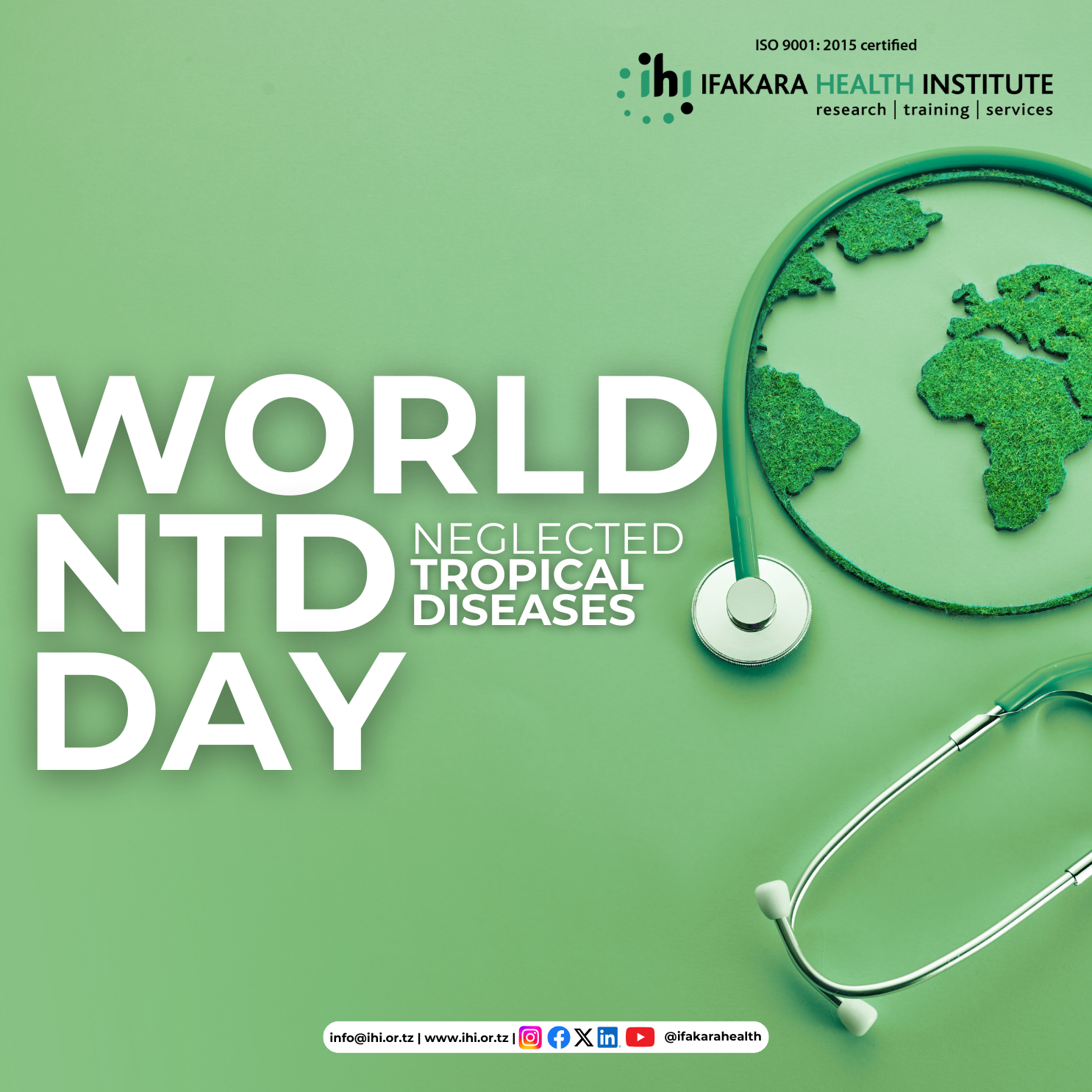 WORLD NTD DAY: Global progress, persistent gaps, and Ifakara’s role