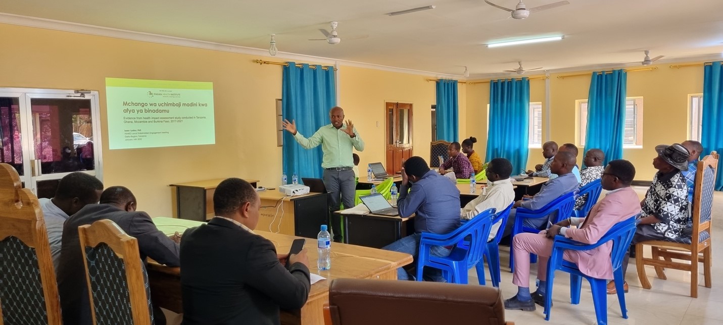 ENGAGEMENT: Ifakara project team hosts multi-stakeholder meeting in Geita