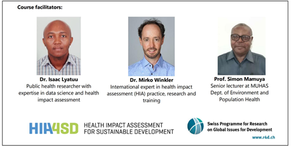 TRAINING: Short course on health impact assessment of large infrastructure projects