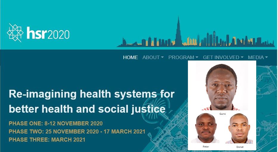 FORUM: Three IHI scientists attend Global Health Systems Research Symposium 2020