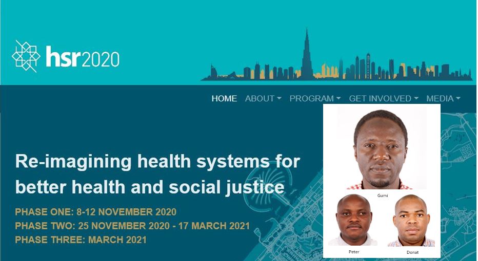 FORUM: Three IHI scientists attend Global Health Systems Research Symposium 2020