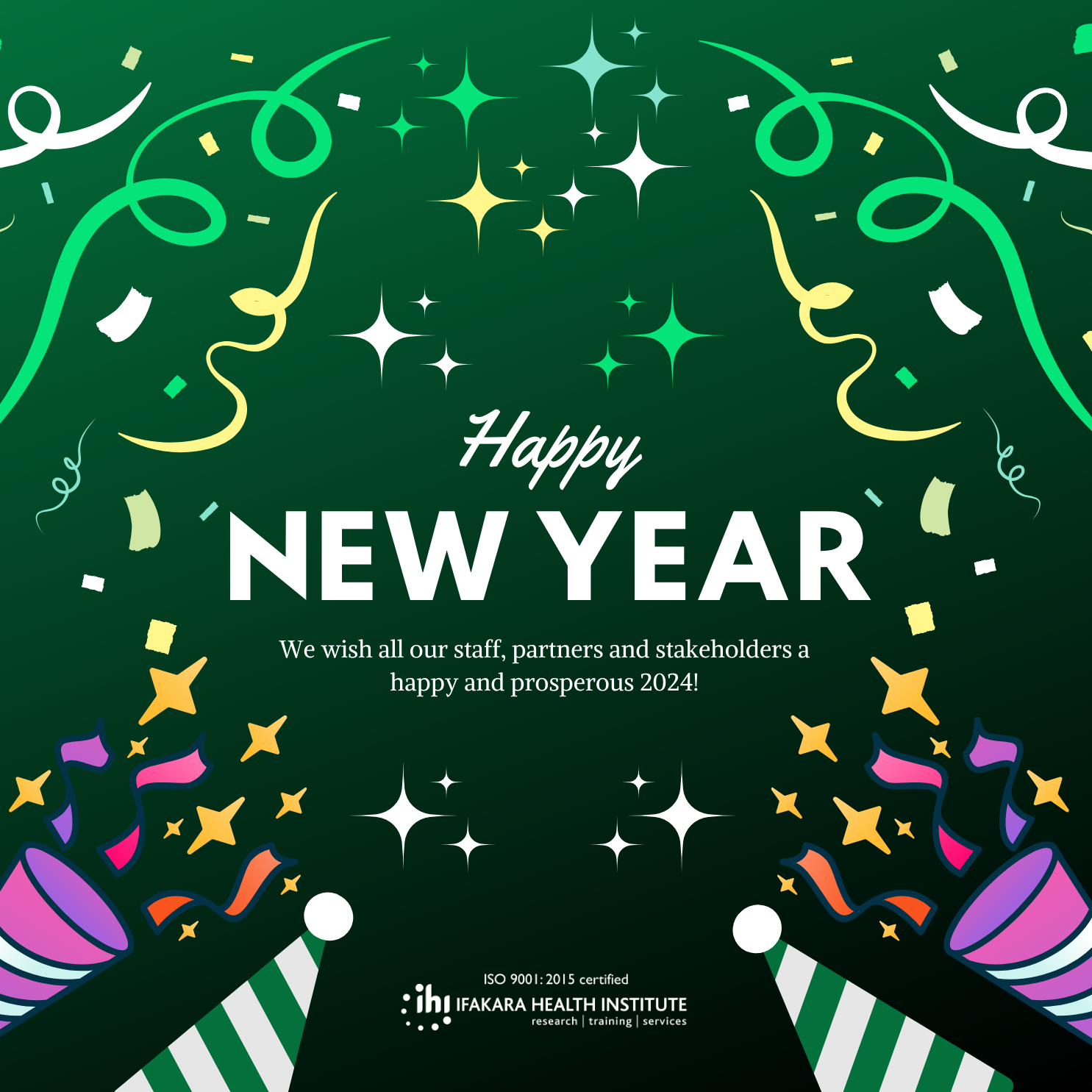 NEW YEAR GREETINGS: Here's to a fantastic 2024!