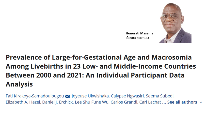 AN EYE-OPENER: Fresh evidence shows how common large babies are in low- and middle-income countries