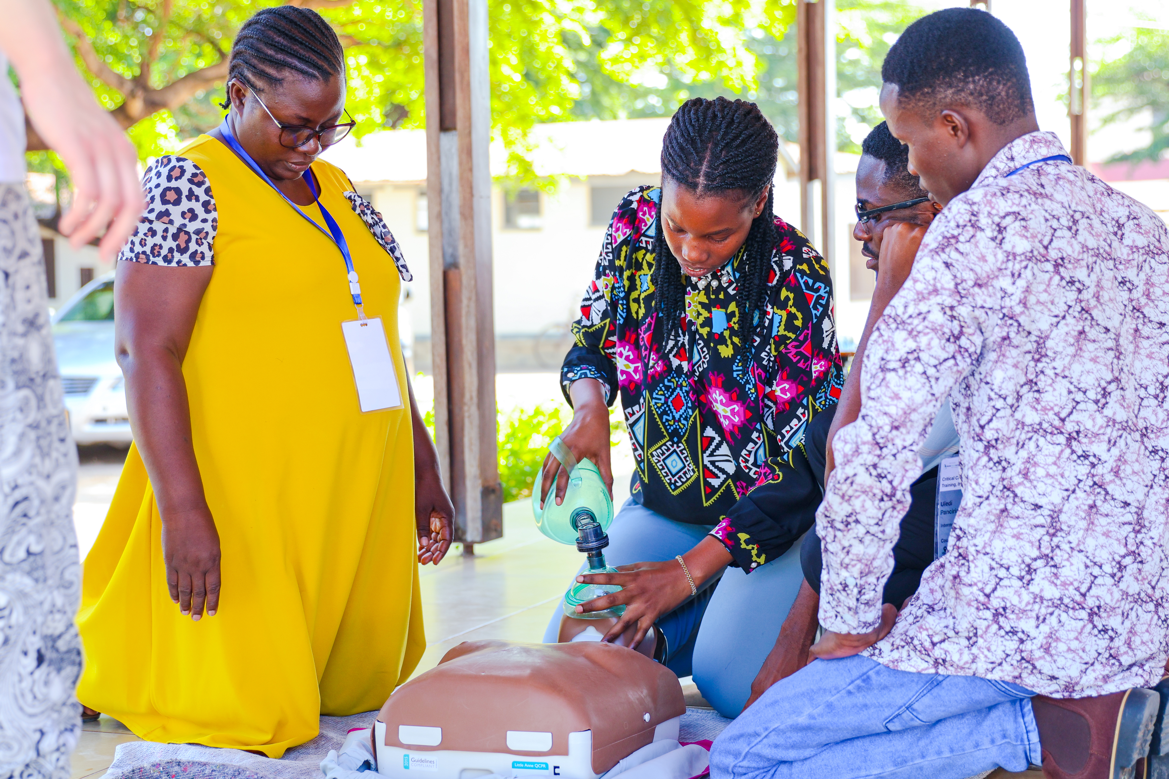 TRAINING: Medical pros equipped with critical care skills