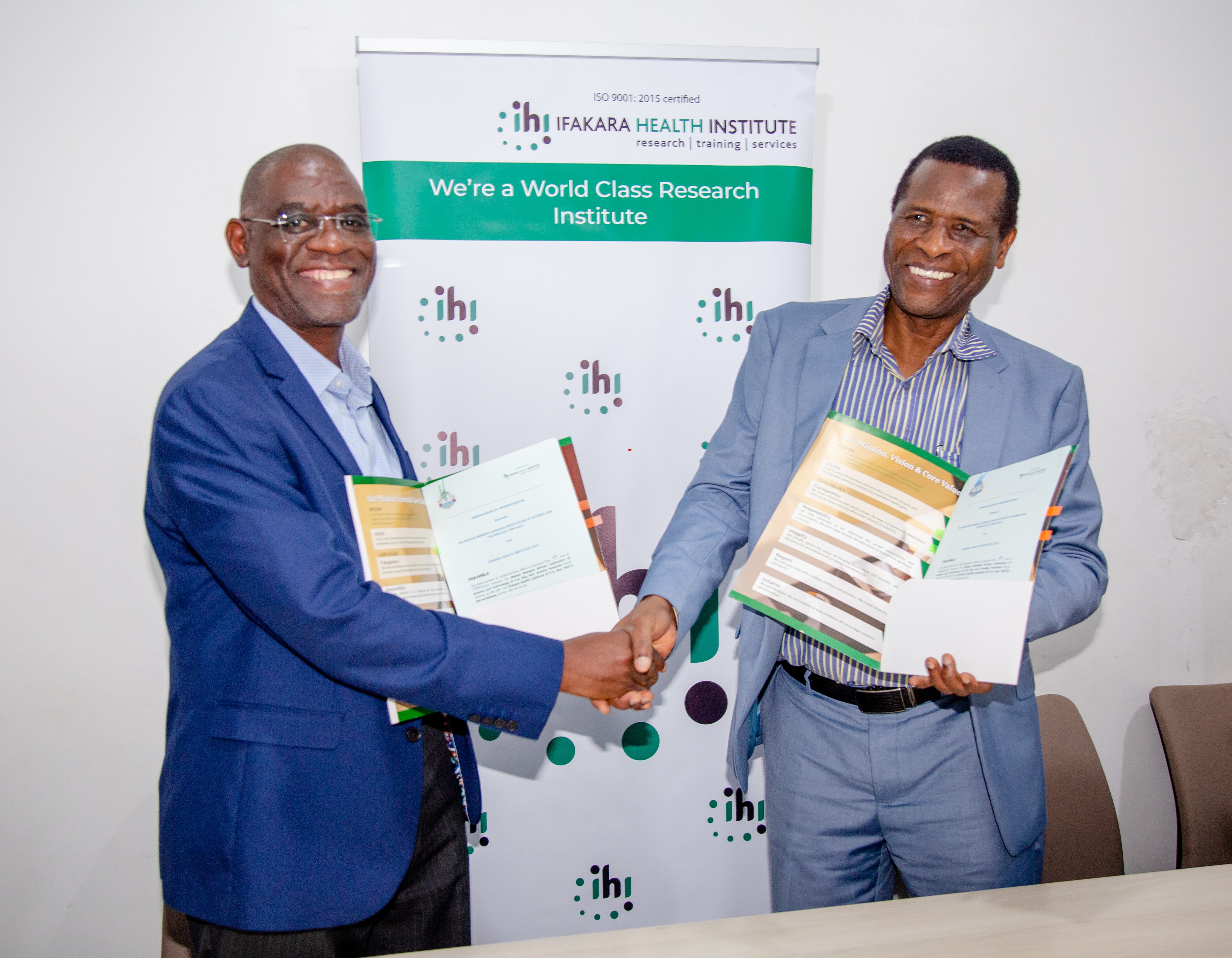 PARTNERSHIP: Ifakara, Nelson Mandela university sign new MoU to improve training, capacity building