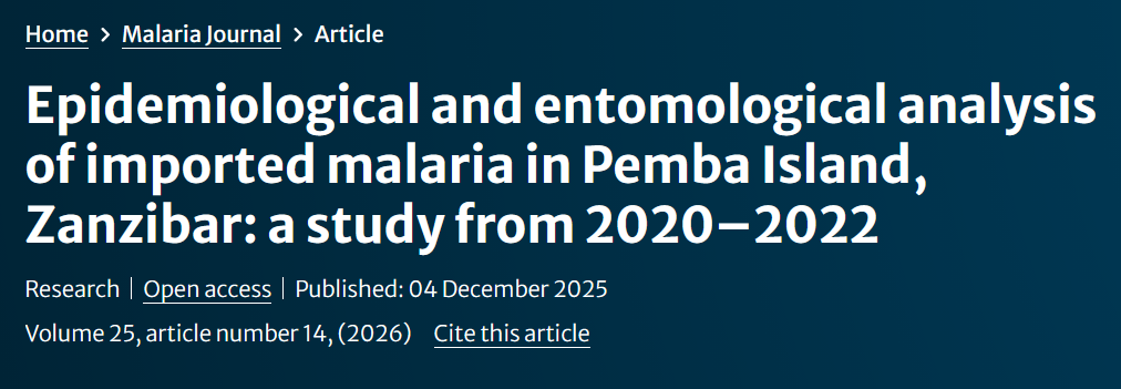 MALARIA: Imported cases in Pemba puts elimination goals at risk