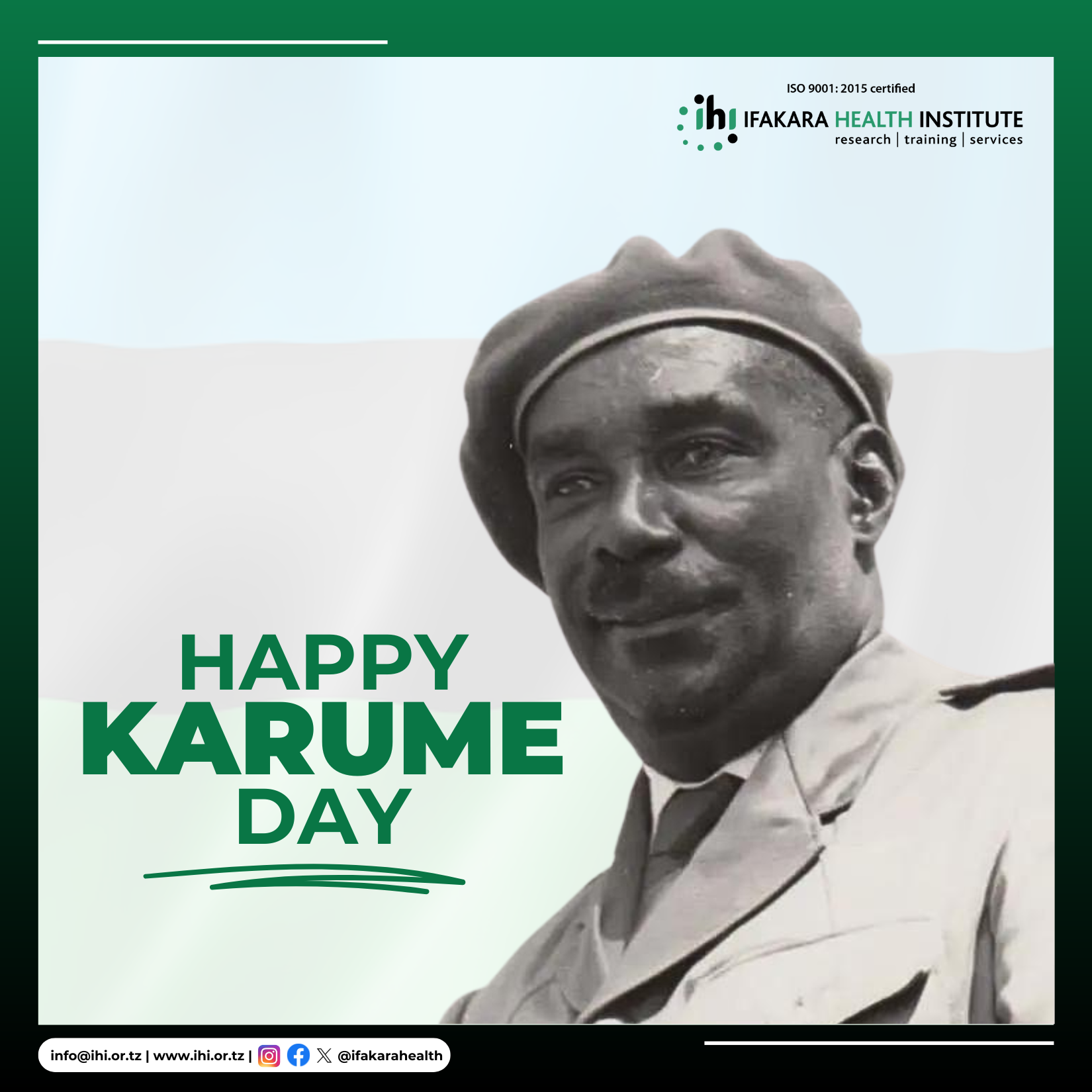 COMMEMORATION: Zanzibar's first President Karume remembered