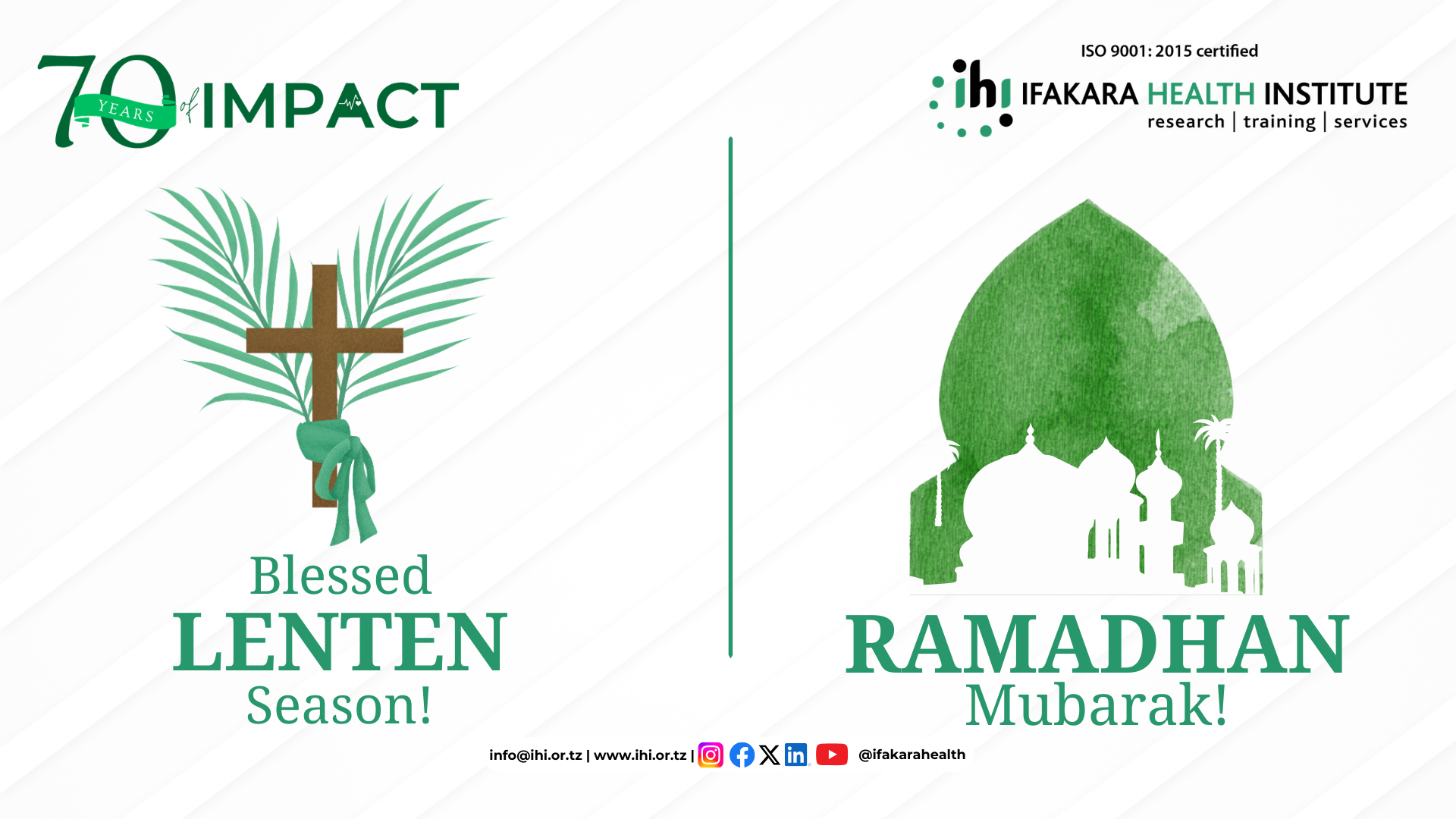 HAPPY FASTING SEASON! Time of reflection, renewal, and shared humanity