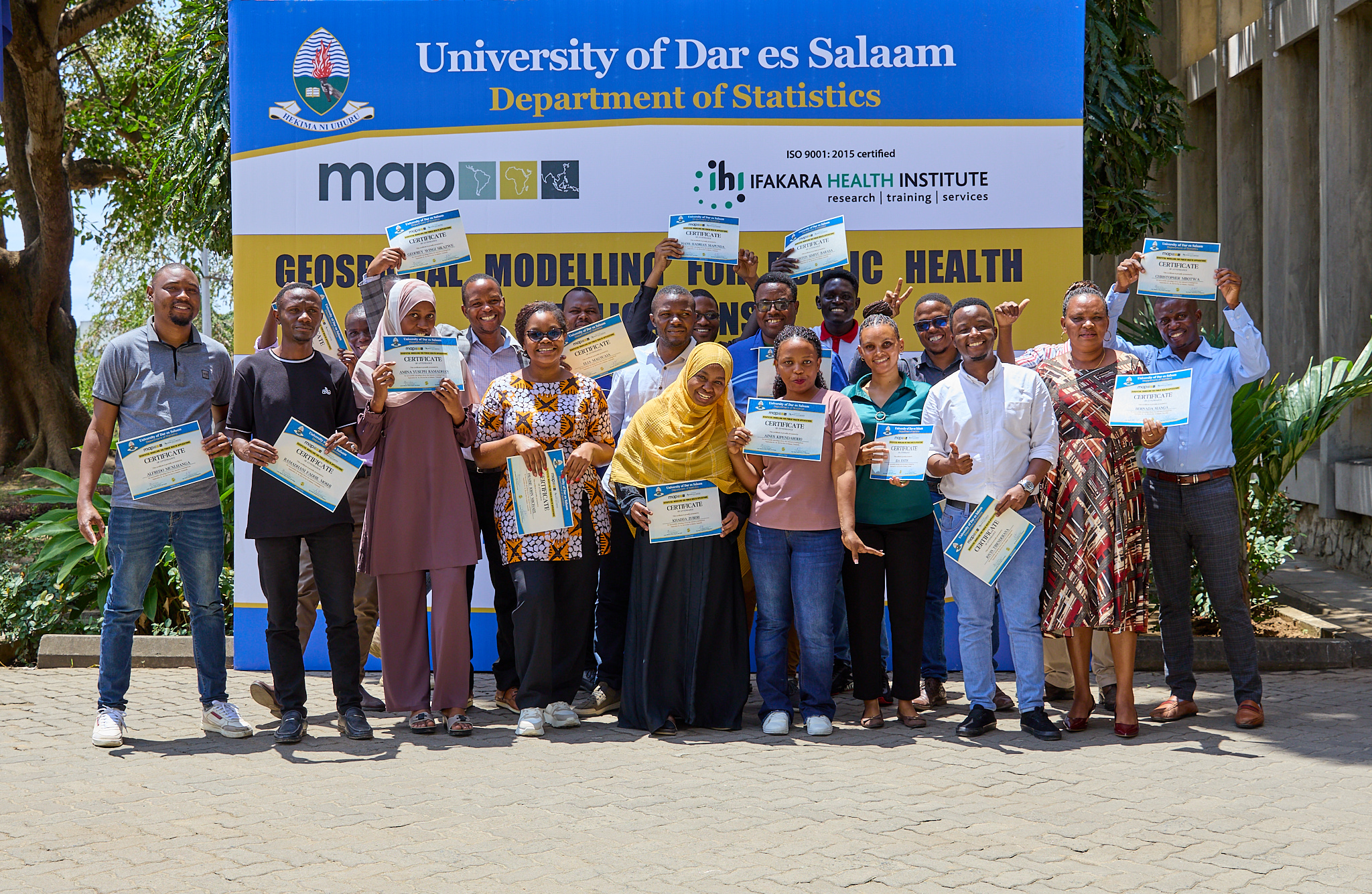 TRAINING:  Ifakara, UDSM partner to strengthen geospatial modelling capacity for public health applications