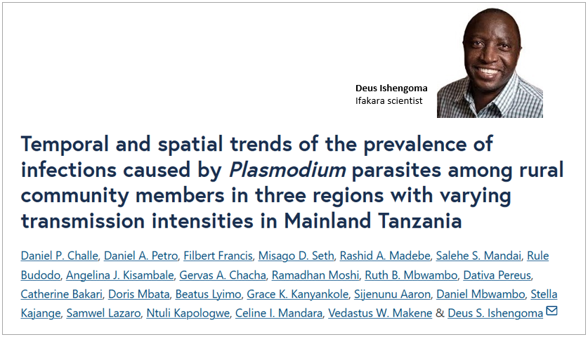 MALARIA: Hotspots shifting in Tanzania – Scientists call for targeted action