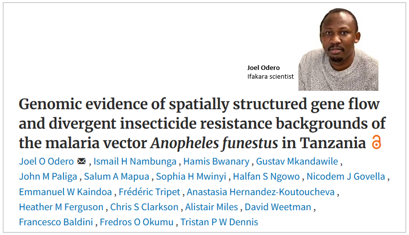 GROUNDBREAKING: Study finds malaria-spreading mosquitoes evolving differently across regions
