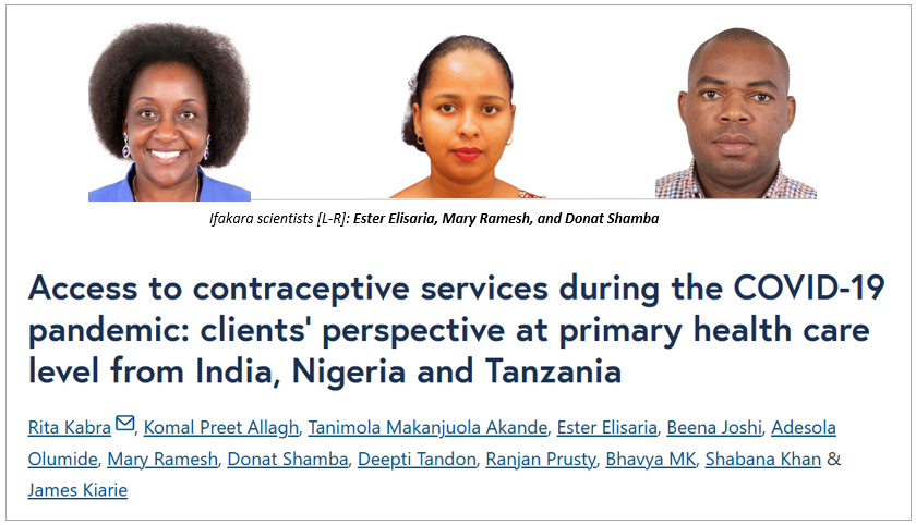 COVID-19: How the pandemic disrupted contraceptive access in Tanzania, India and Nigeria