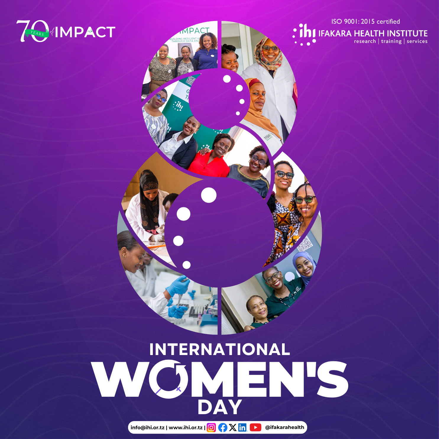 #IWD2026:  Celebrating Ifakara Women - Leading, Innovating, Inspiring