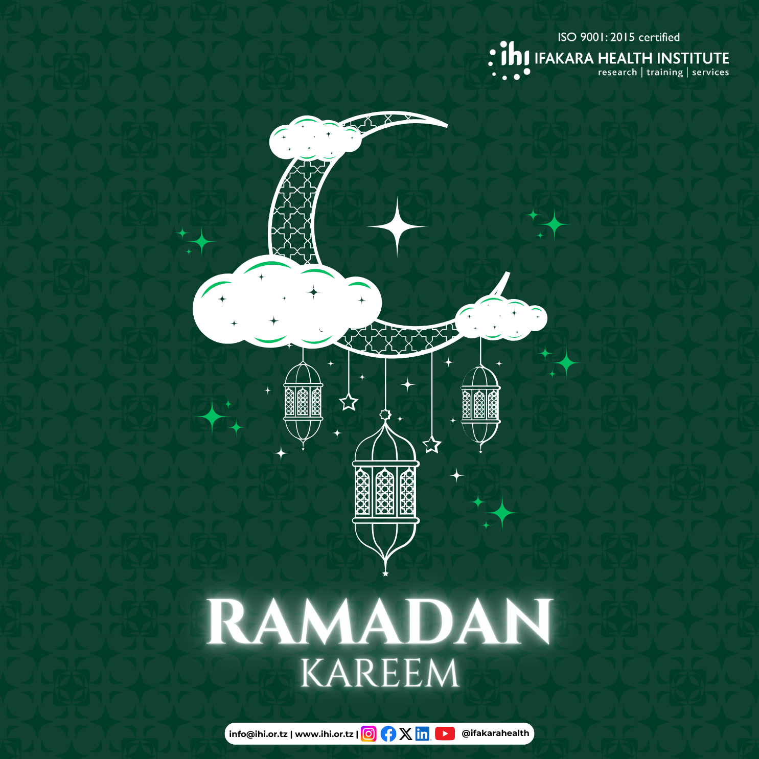 HOLY MONTH: Ramadan Kareem! – to all Muslims and our partners