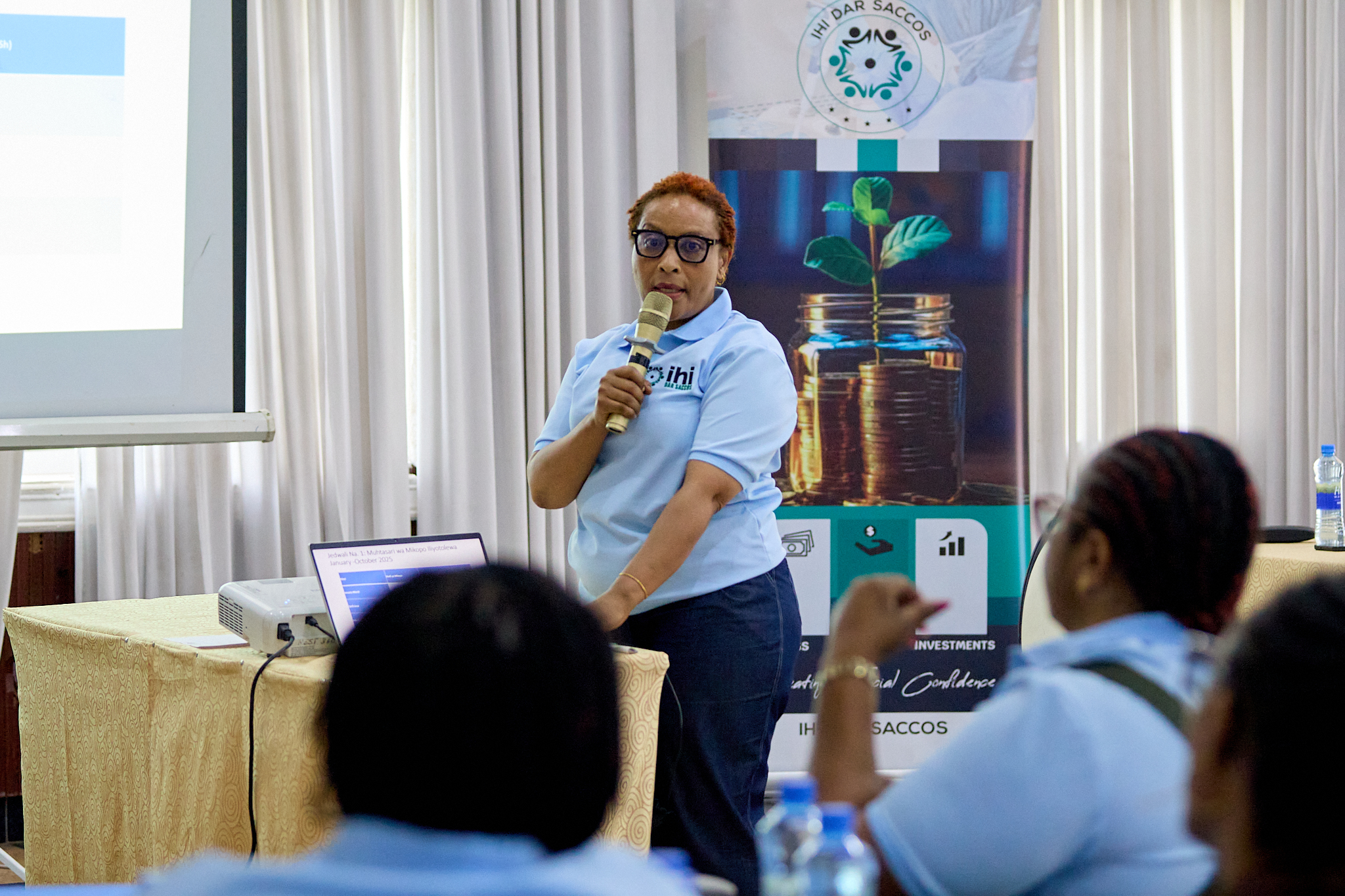 MEETING:  Ifakara’s Dar SACCOS convenes to receive updates and plan ahead