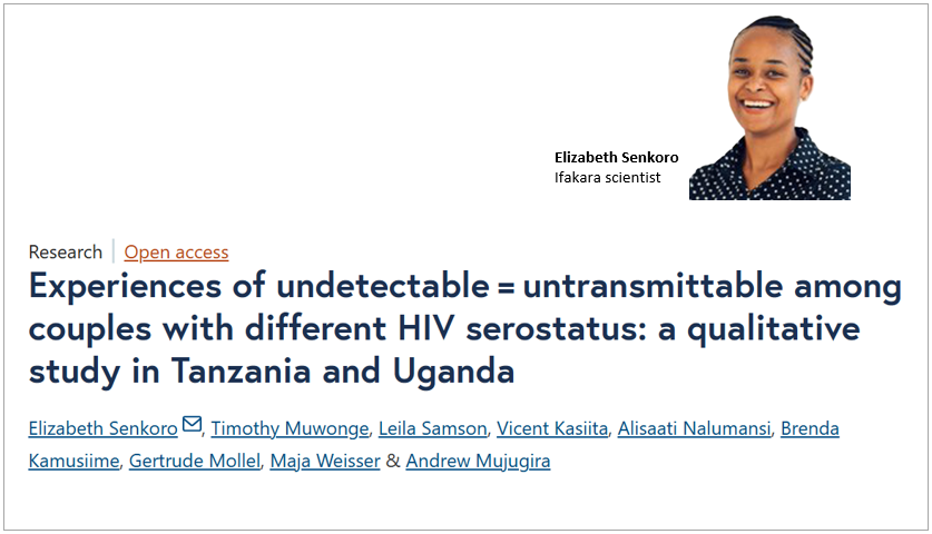 HIV CARE: Science confirms effective treatment prevents transmission in couples