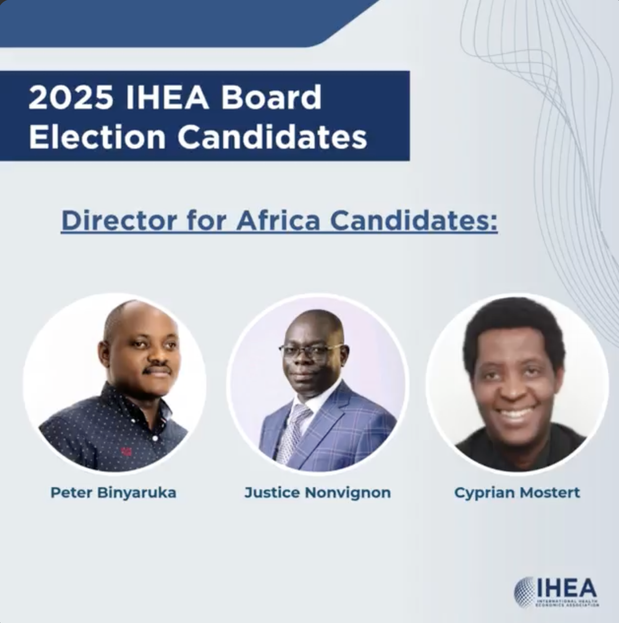 VOTE: Ifakara Scientist for IHEA Board Director for Africa