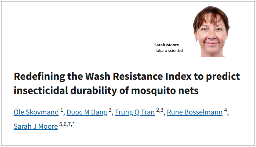 CREATIVITY: Simple adjustments could improve predictions of malaria mosquito net durability