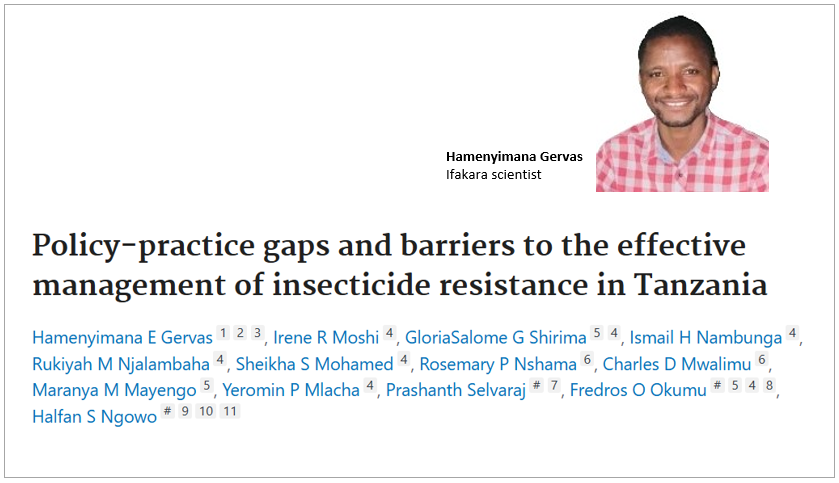 MALARIA: Policy implementation gaps weaken Tanzania’s fight against insecticide-resistant mosquitoes