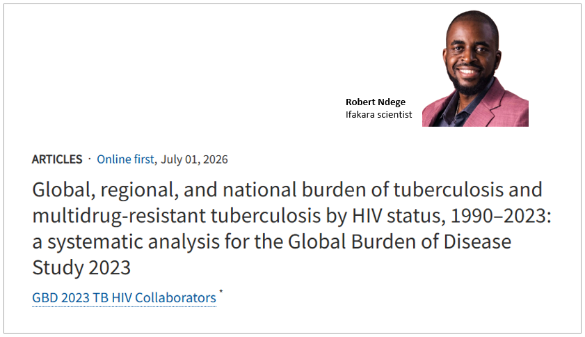 TB:  Study shows global burden remains high despite progress