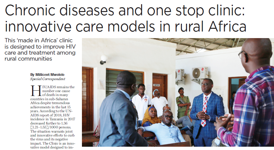 IHI's HIV care, treatment models on 'The EastAfrican'
