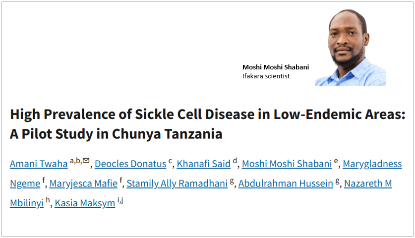 WARNING: Study finds undetected sickle cell cases on the rise in southern Tanzania