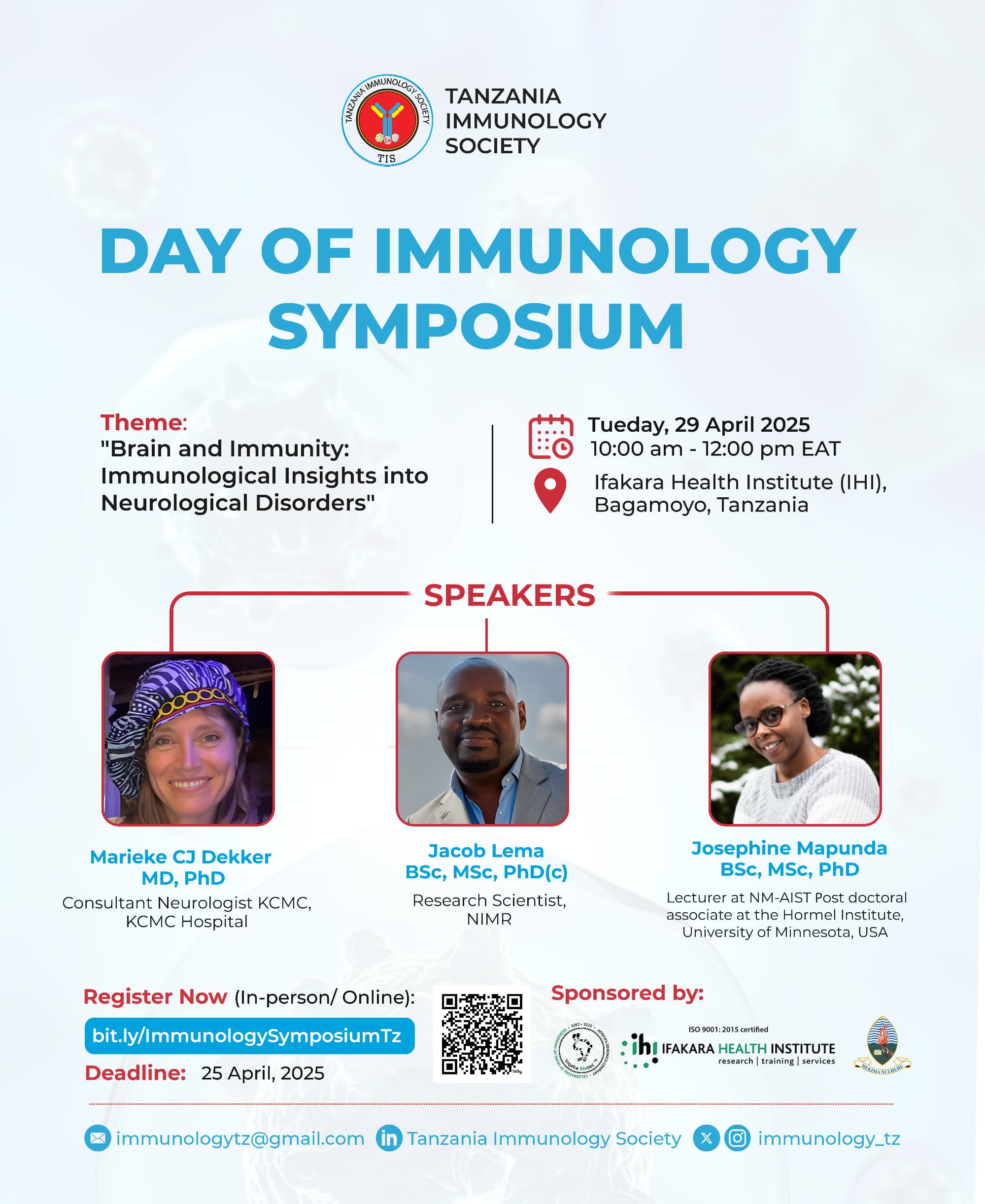 SYMPOSIUM:  Unlocking immunological clues to brain health