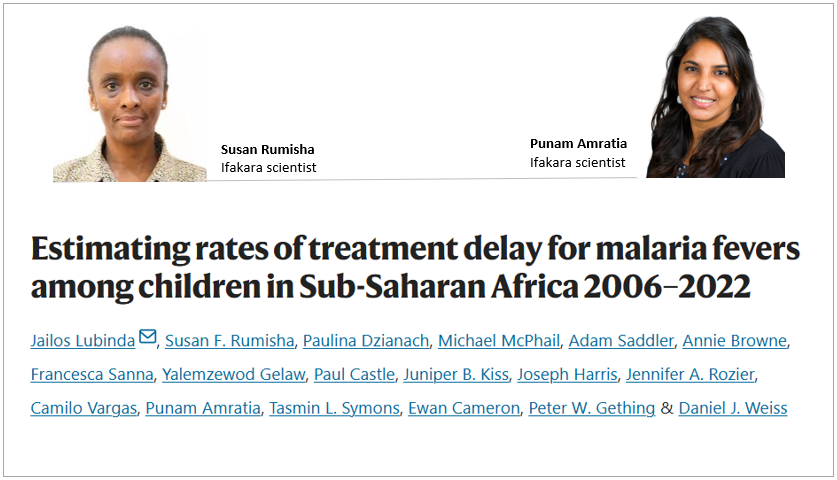 URGENT: New study reveals alarming delays in malaria treatment for children in Africa