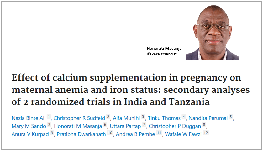 MATERNAL HEALTH: Study finds low-dose calcium just as safe for pregnant women as high-dose