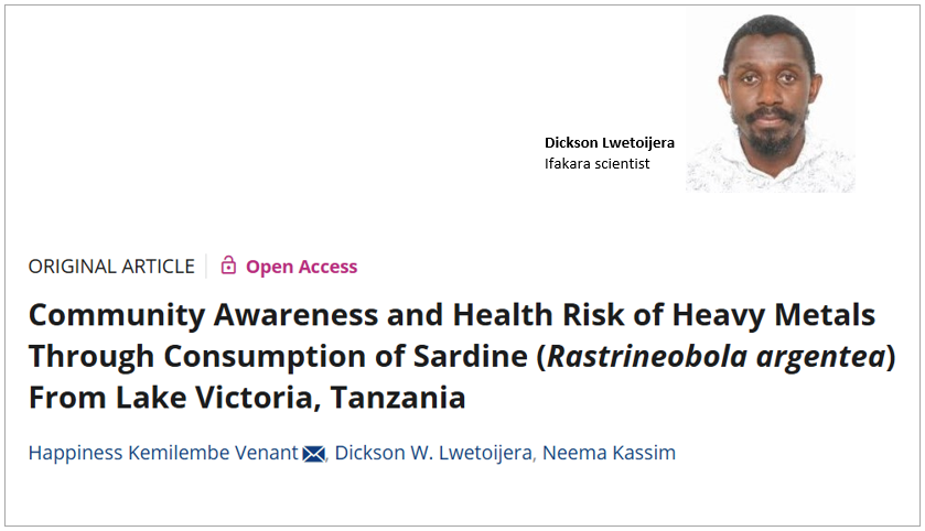 SAFETY: Study confirms lake victoria sardines safe to eat, calls for better handling and monitoring