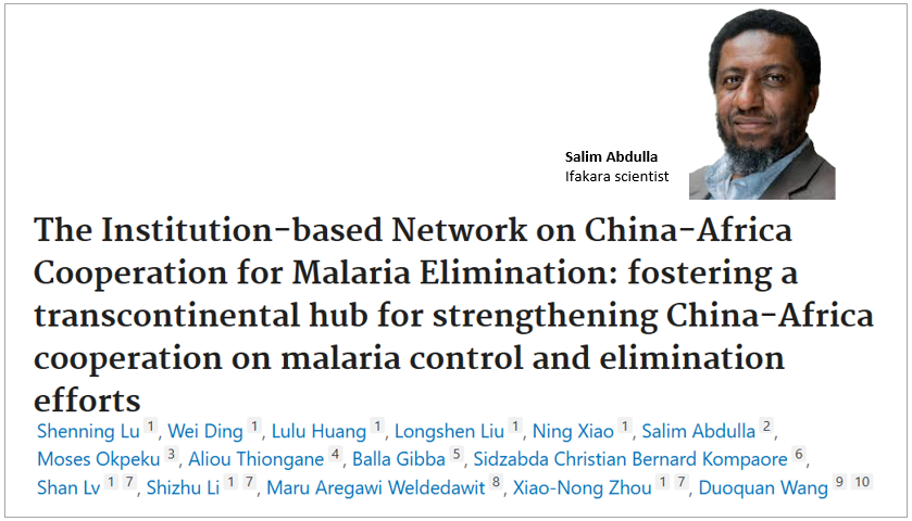 MALARIA: Lessons from China could reshape elimination efforts in Africa