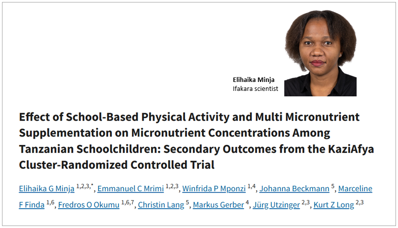 FRESH EVIDENCE: Regular exercise at school can improve child health and development