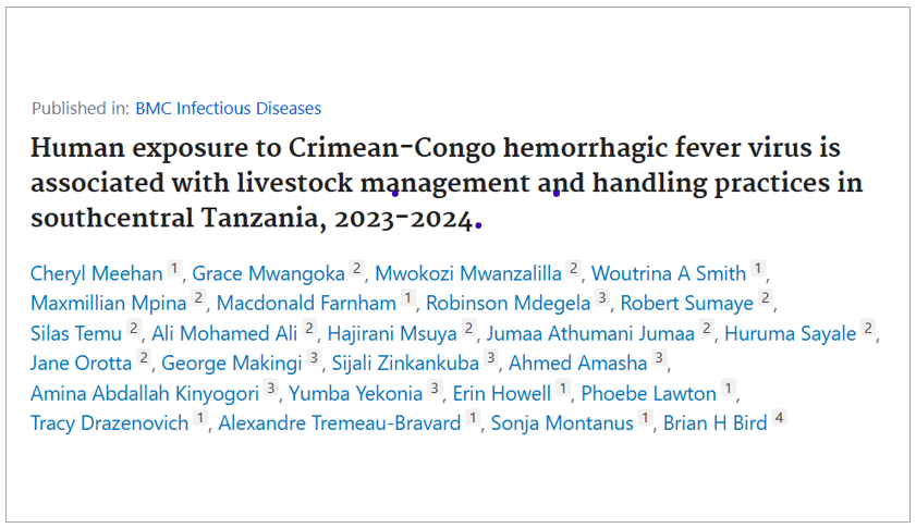 LIVESTOCK HEALTH: Study shows how safer handling practices can help reduce disease risk