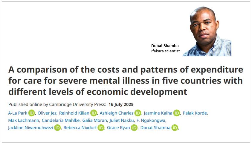 MENTAL HEALTH: Study finds gaps in cost of care across Europe, Asia and Africa