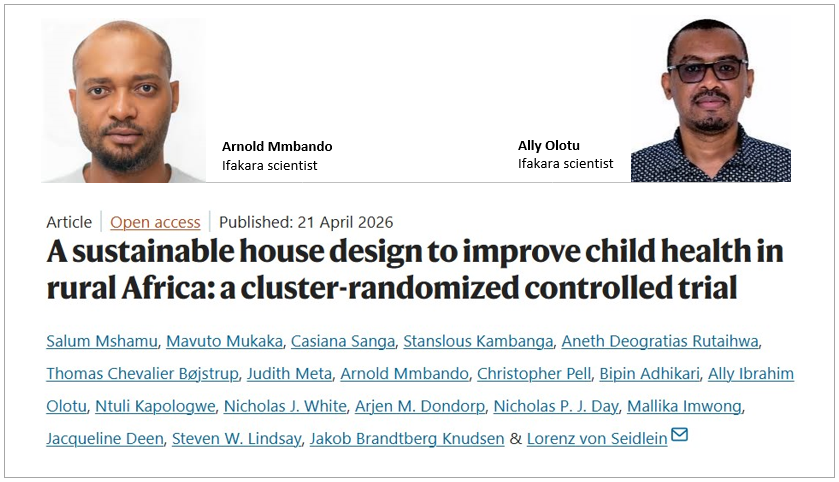 STAR HOMES: Tanzania study shows improved housing can reduce childhood diseases