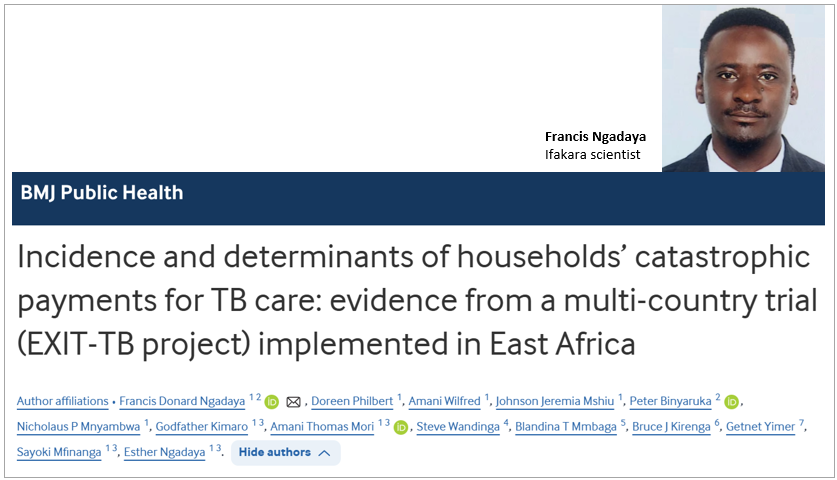 TB CARE: Uncovering the financial struggles of households in East Africa